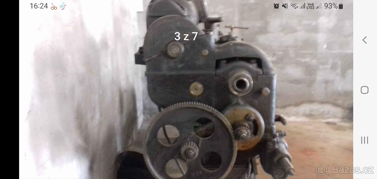 Prvorepublikový soustruh Max Hopfengärtner - 3