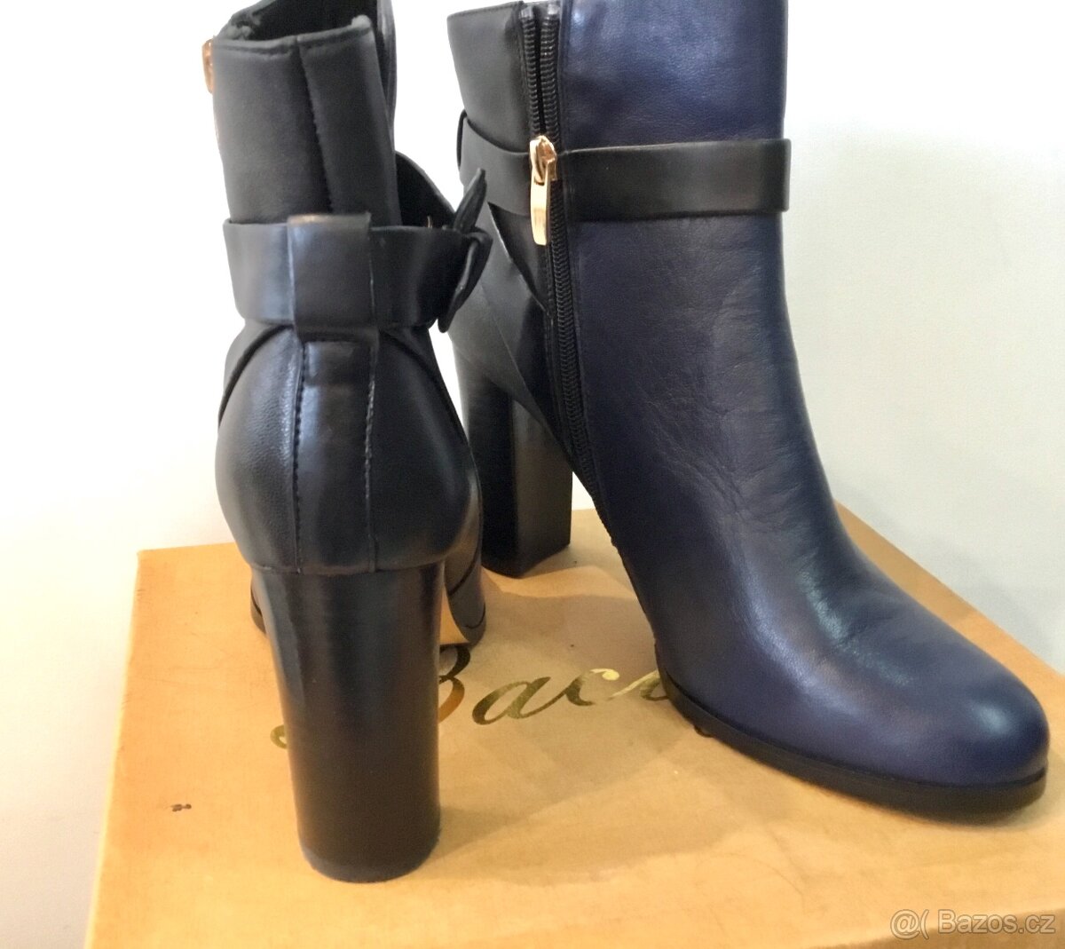 Boty Deska z přírodní kůže - 3