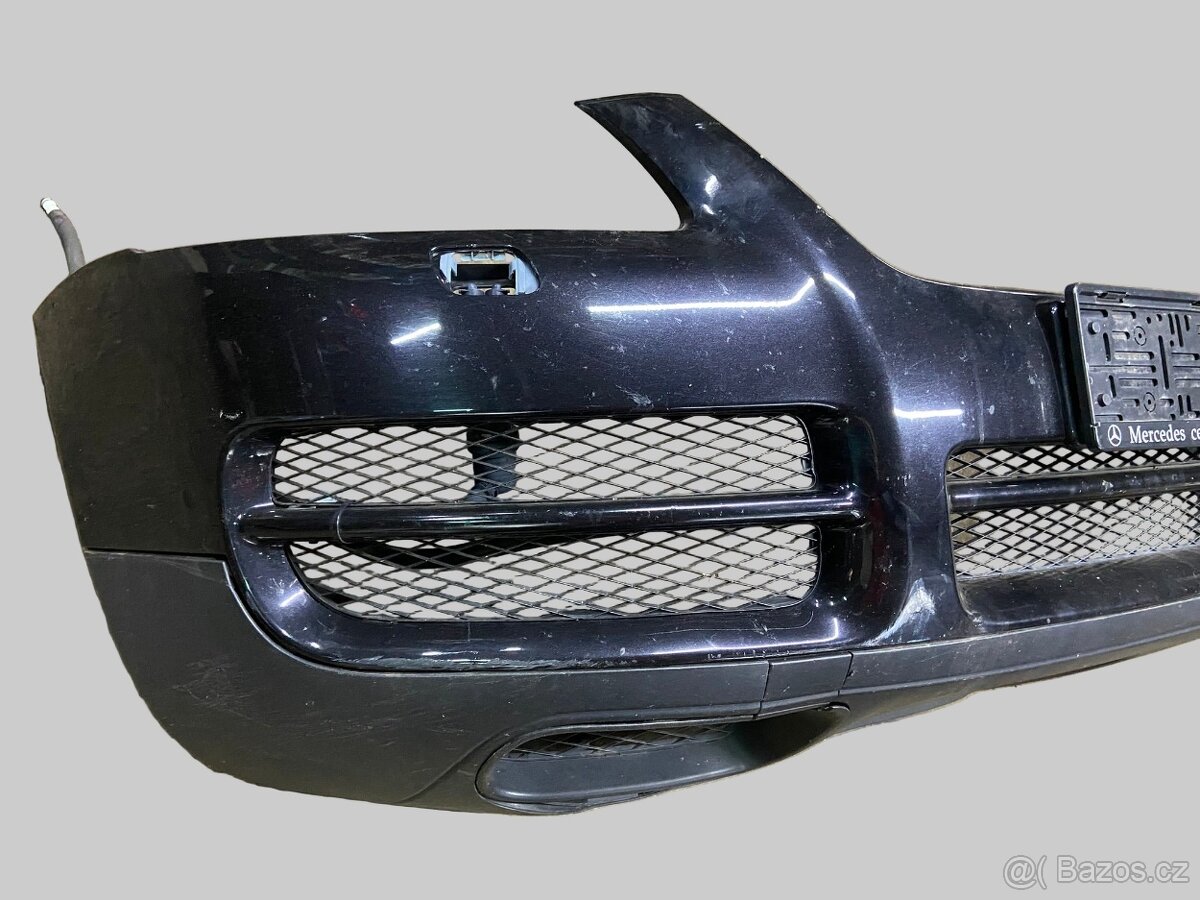 Přední nárazník VW Touareg 7L6807217R černý LC9Z - 3