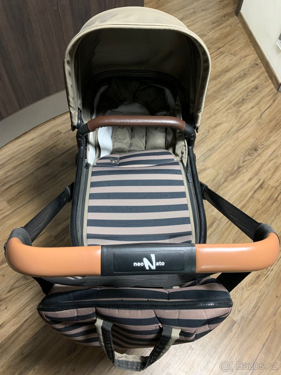 Kočárek Neonato Puro + autosedačka Maxi Cosi - 3