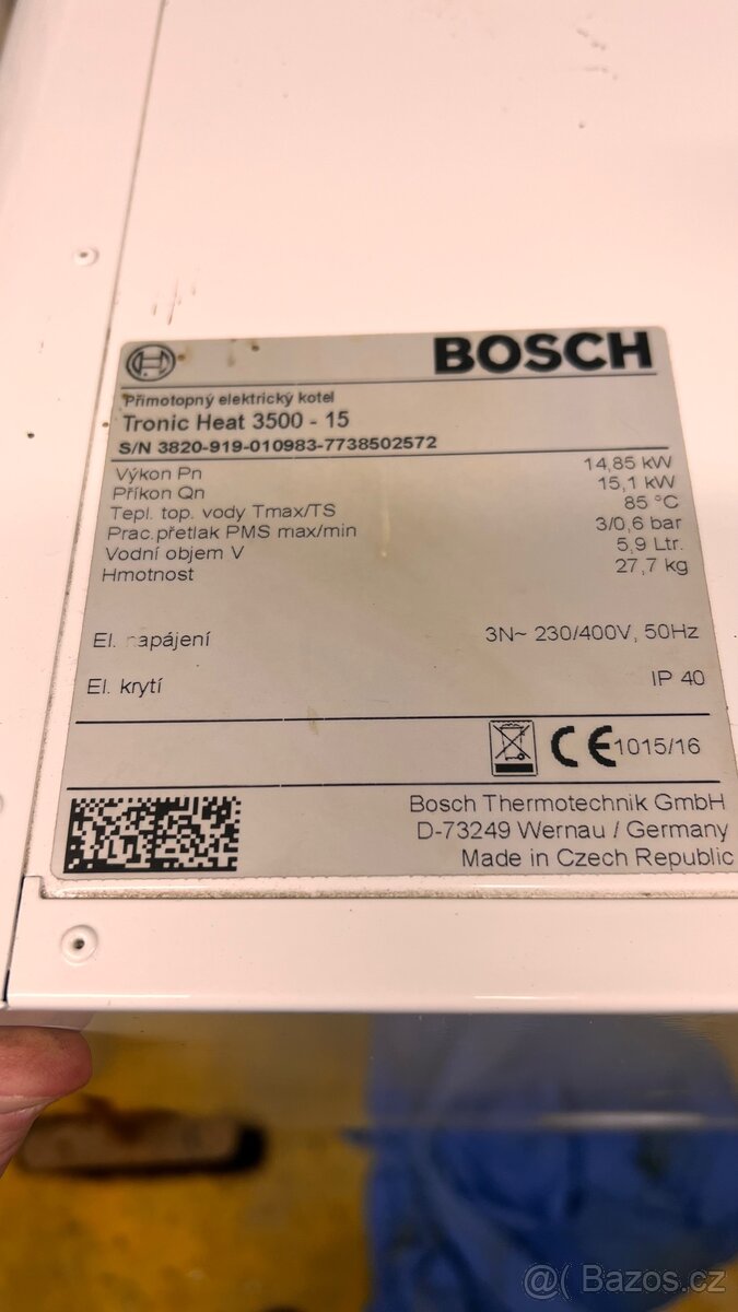 Elektrokotel Bosch - 3