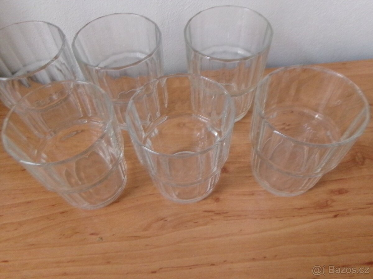 Sada 6 skleniček. - 3