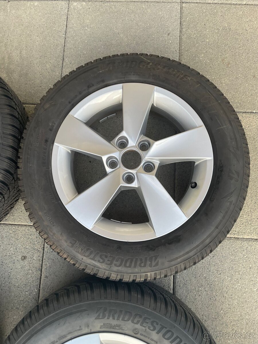 Zimní kola Škoda Fabia 4, 5x100 185/65 R15 Bridgestone - 3