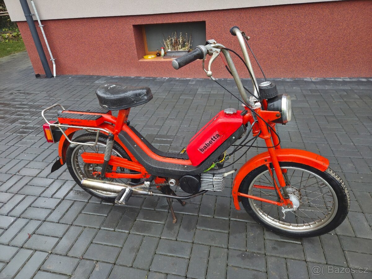 Babetta 210 s kartičkou, červená 3. - 3