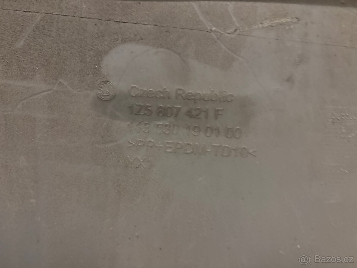 Zadní nárazník Škoda Octavia 2 sedan - 3