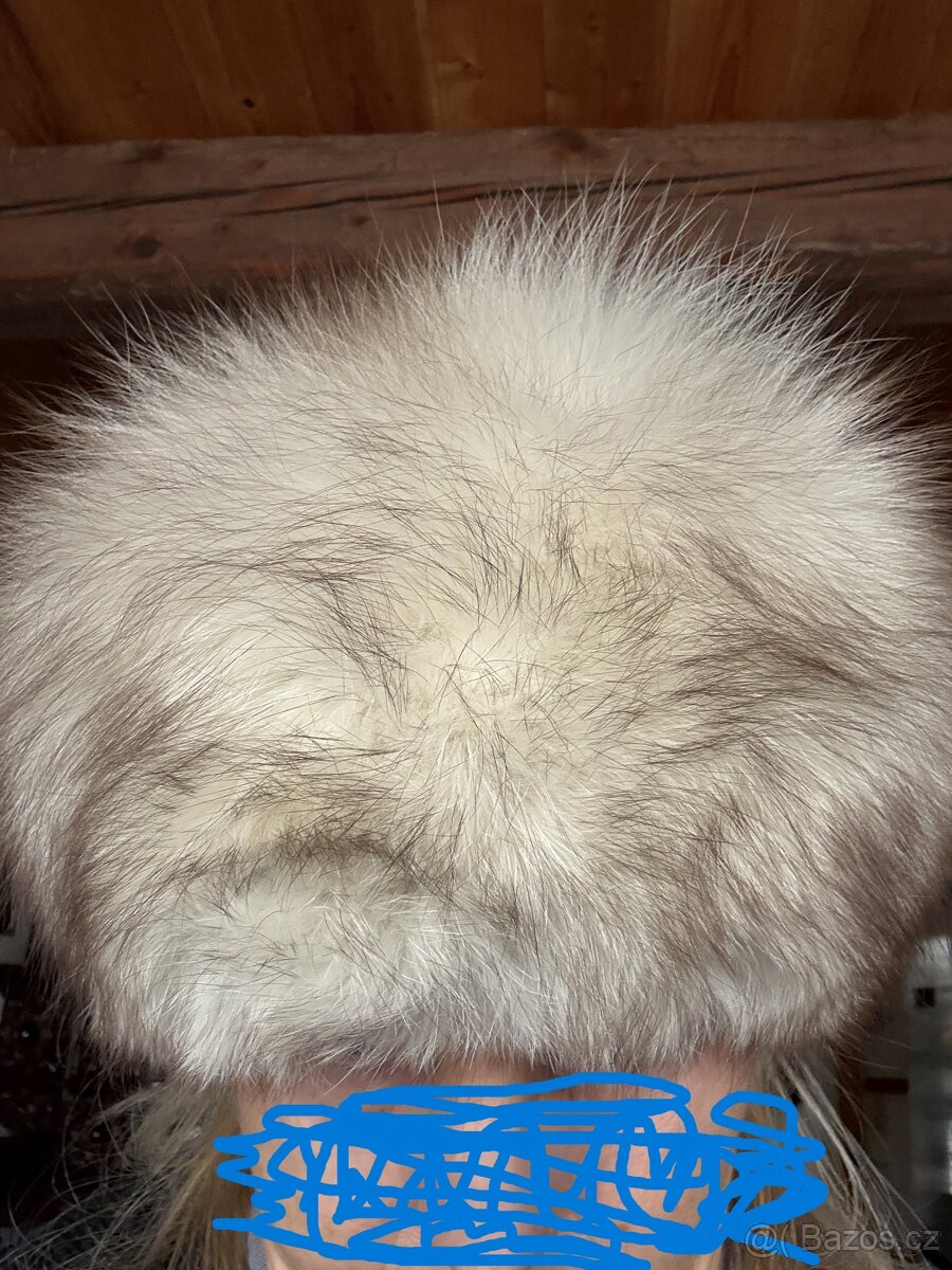 Čepice z pravé lišky - 3