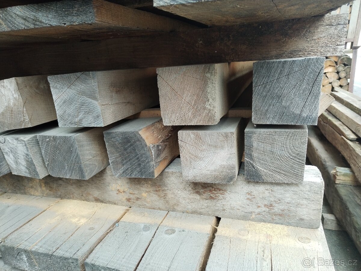 Jasanové hranoly 10 x10 cm - 3