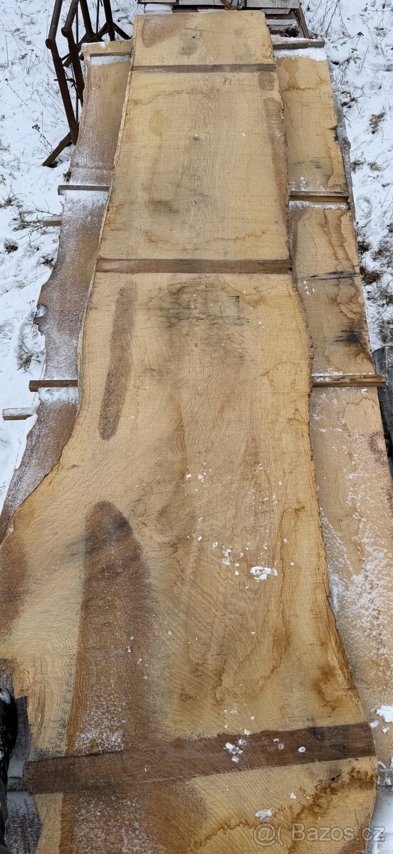 fošna DUB XXL - krásná fládrová kresba - 3