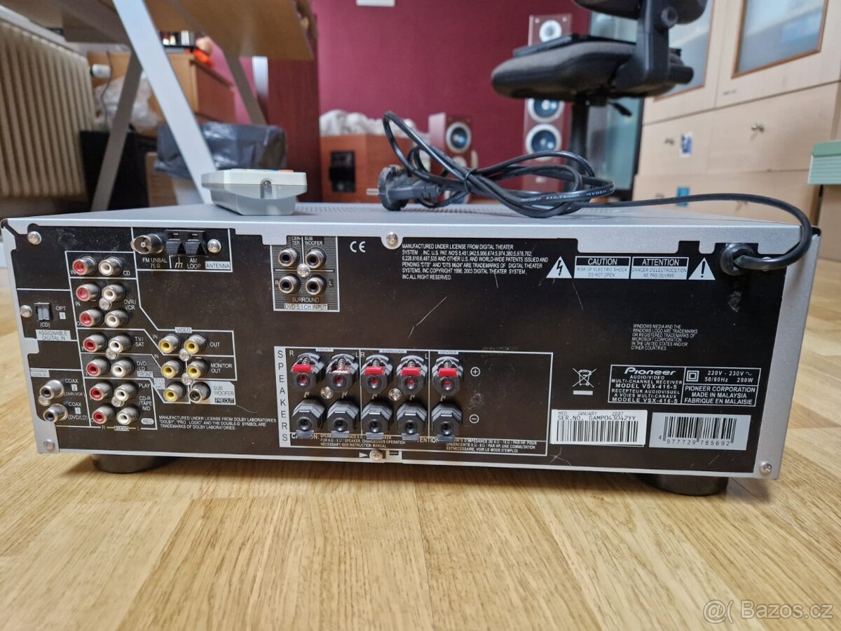 Pure acoustics repro soustava s receiverem Pioneer - 3