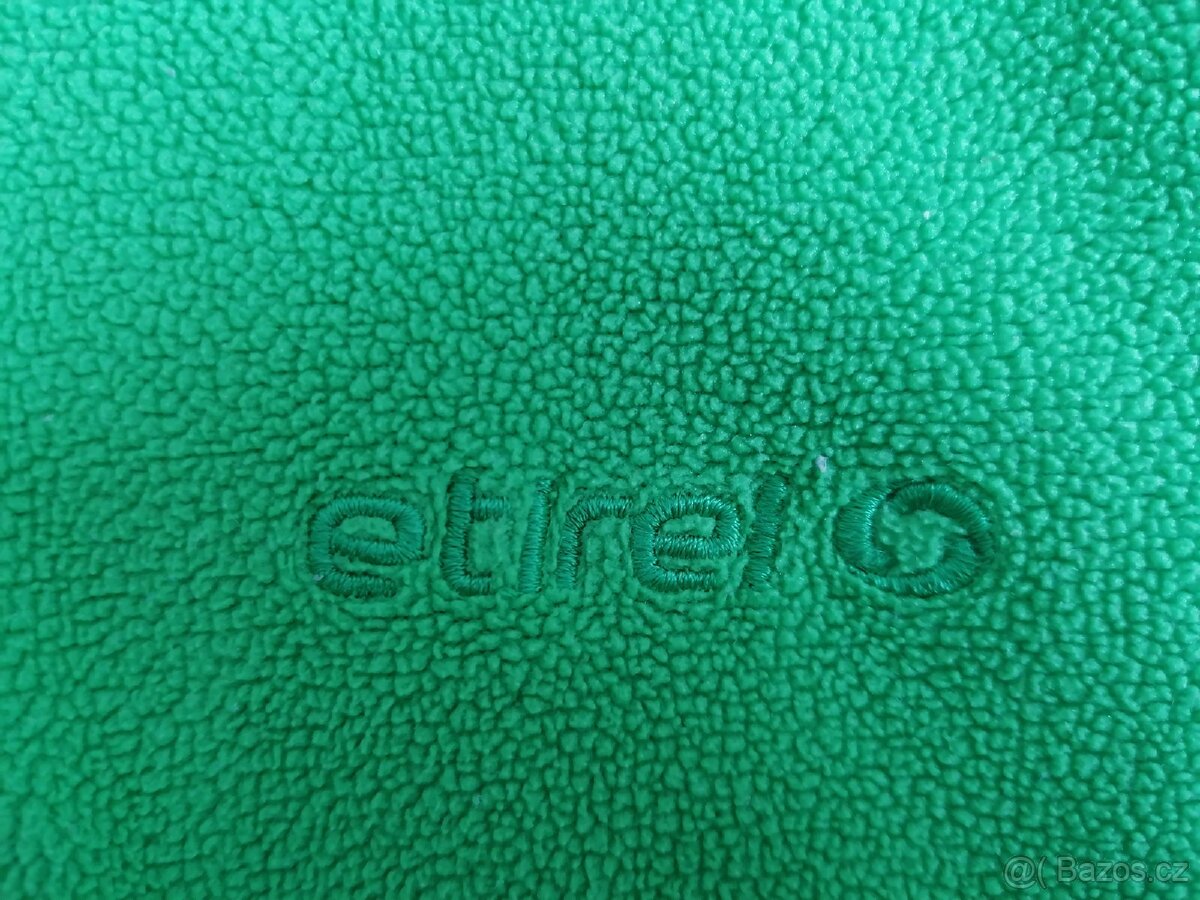 Zelená fleecová mikina na zip Etirel, v. 152 - 3