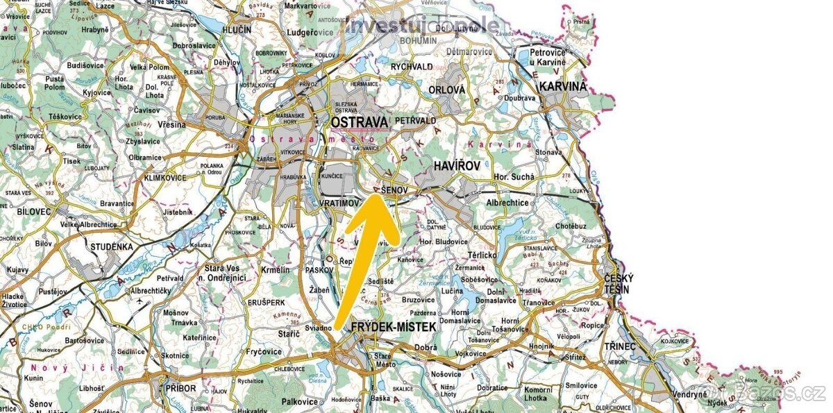 Prodej louky 1 674 m², Ostrava - Radvanice a Bartovice - 3