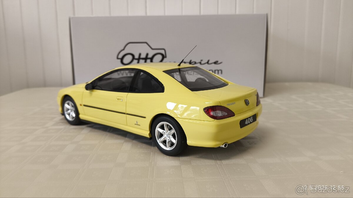 Model Peugeot 406 Coupe 1:18 Otto mobile - 3