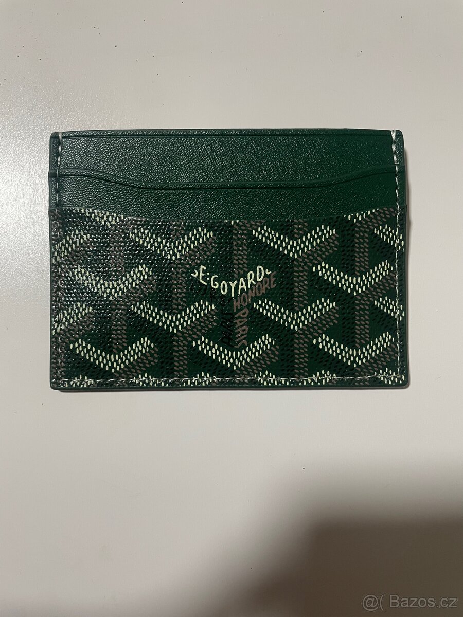 Goyard cardholder - dark green - 3