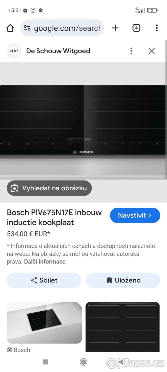 Prodám indukčni desku Bosch plně funkčni - 3