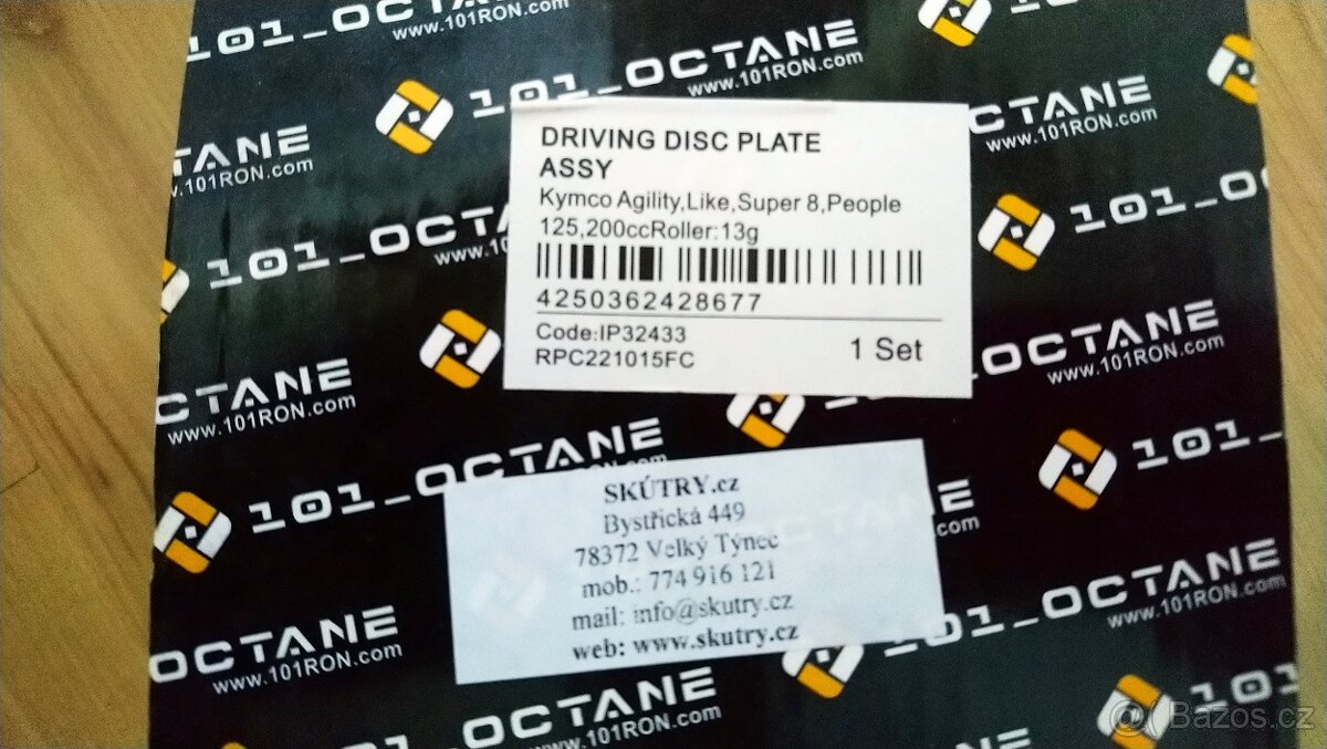 Variátor řemenice s spojkou Kymco Agility 125 atd. - 3