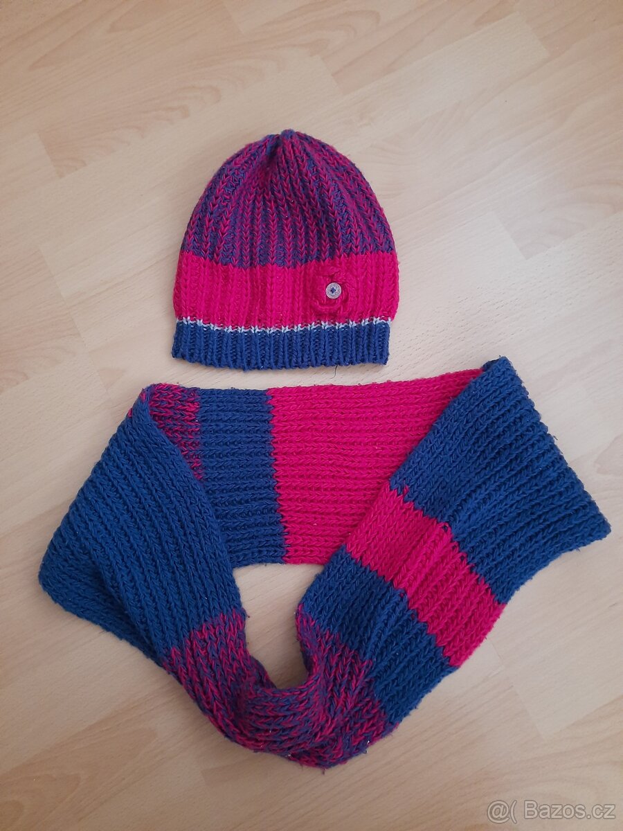 Čepice a šála Tchibo dívčí - 3