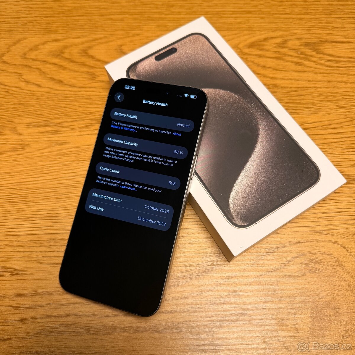 iPhone 15 Pro Max - 256GB (PERFEKTNÍ STAV) - 3