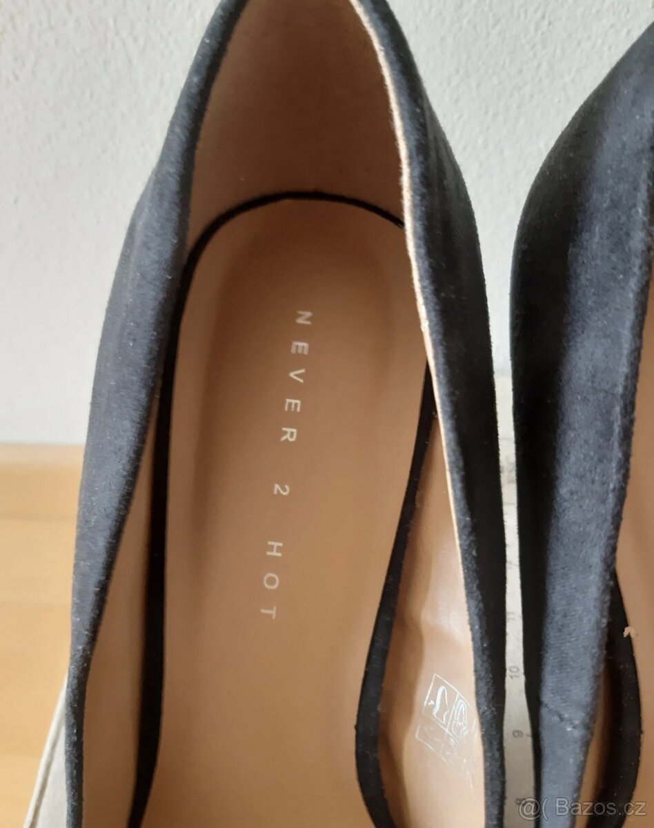 Nové lodičky Never 2 hot, vel. 38 - 3