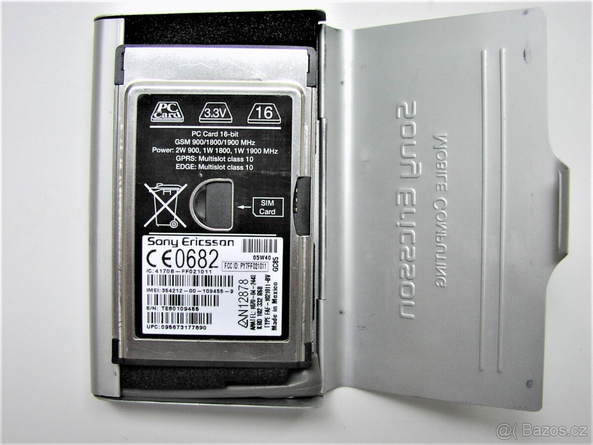 Datová karta GSM Sony Ericsson GC85 - 3