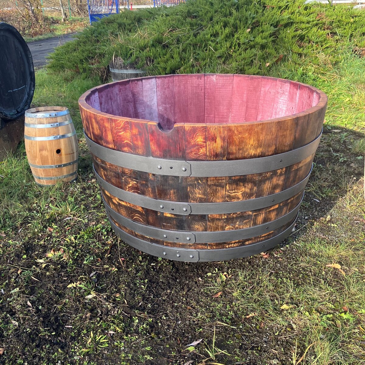 Dubová káď na otužování - 3