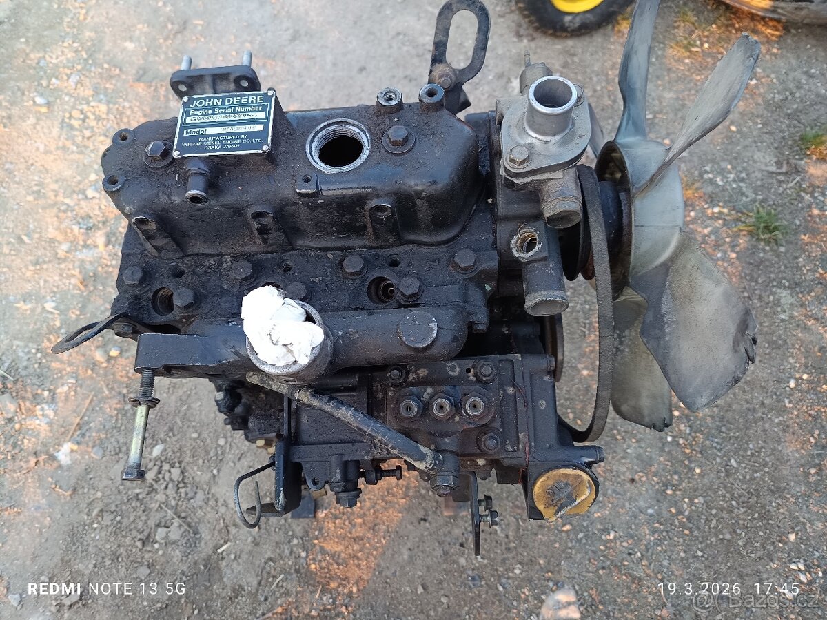 Motor yanmar model 3tna72uk - 3