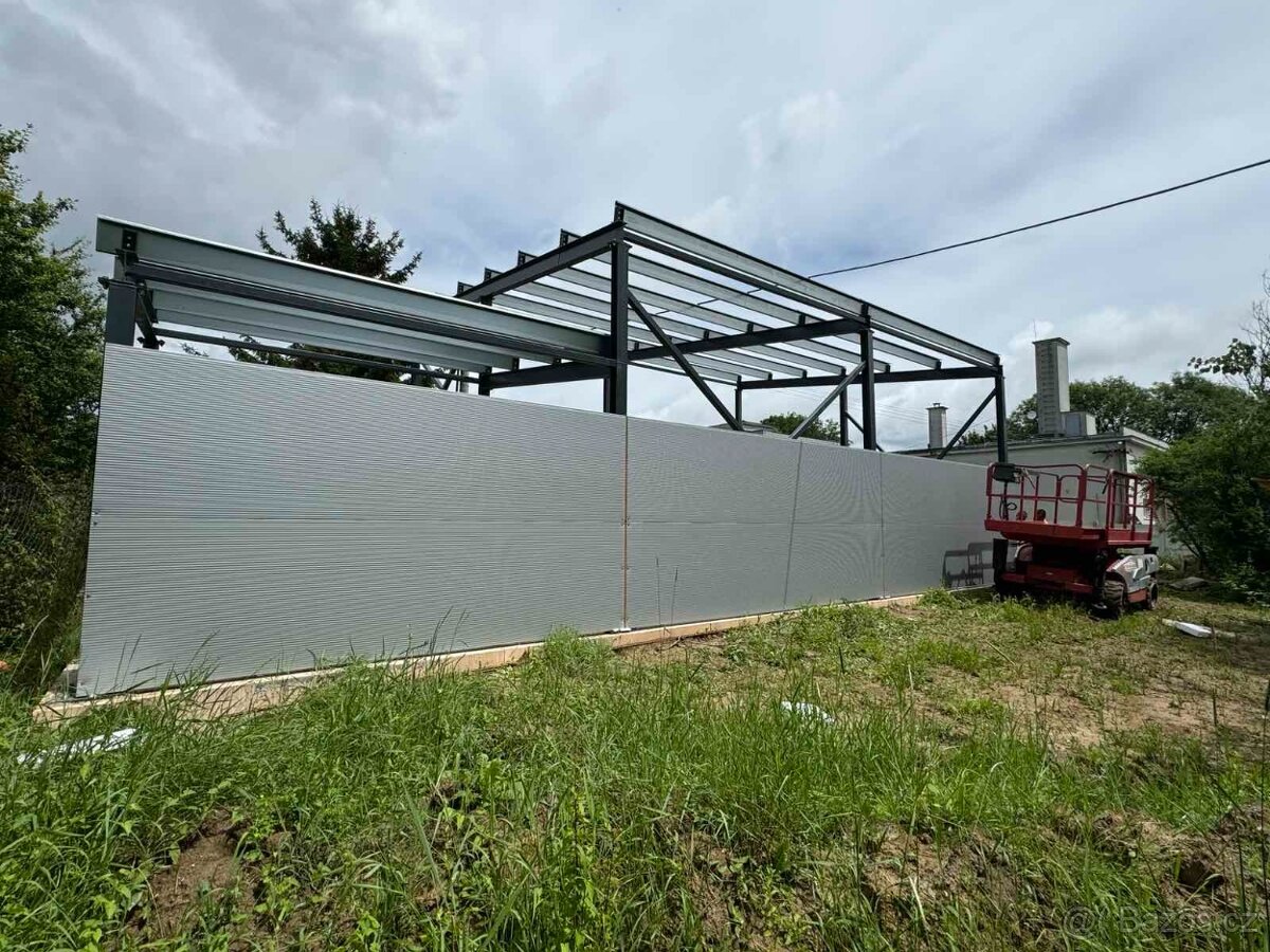 Konstrukce haly 10x12x4m - 3