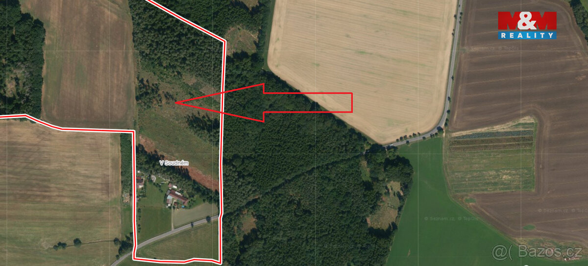 Prodej lesa, 7675 m², Stehlovice - 3