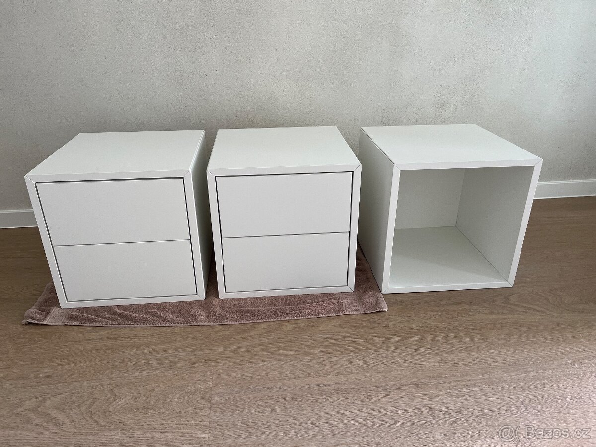 Bílé skříňky Ikea Eket - 3