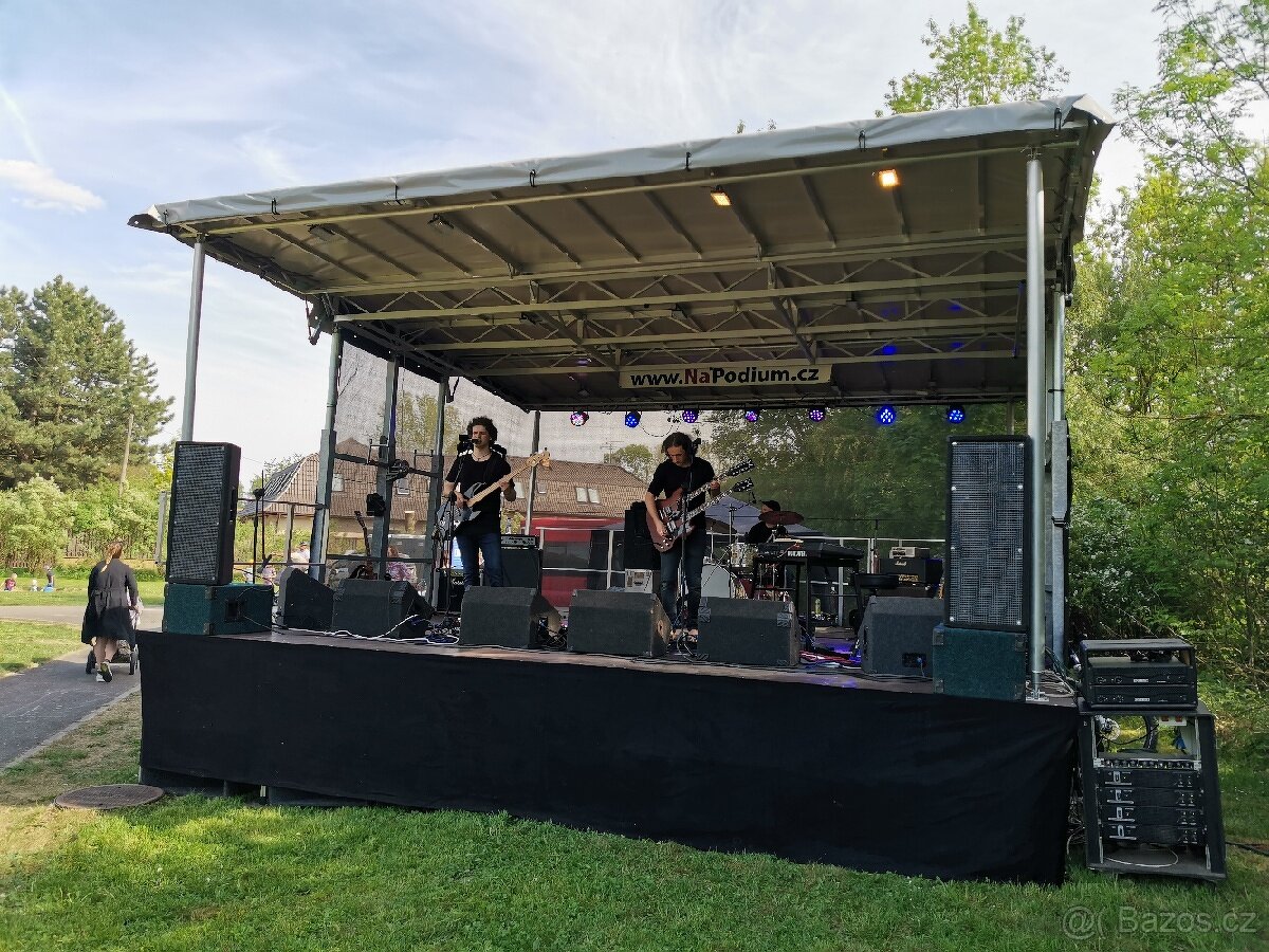 Mobilní pódoim 6x6m, 8x6m pronájem - 3