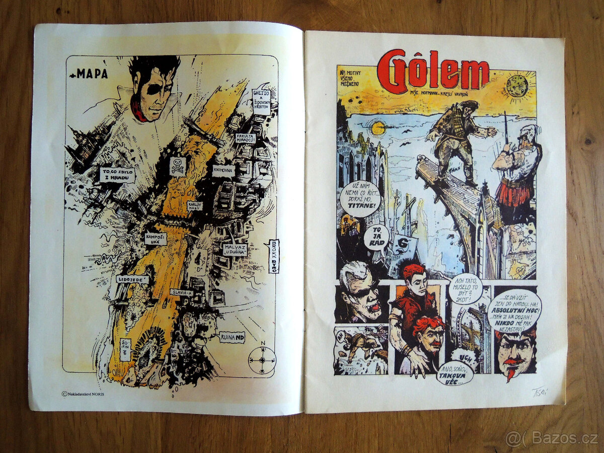 Golem retro komiks 1992 komiksy - 3