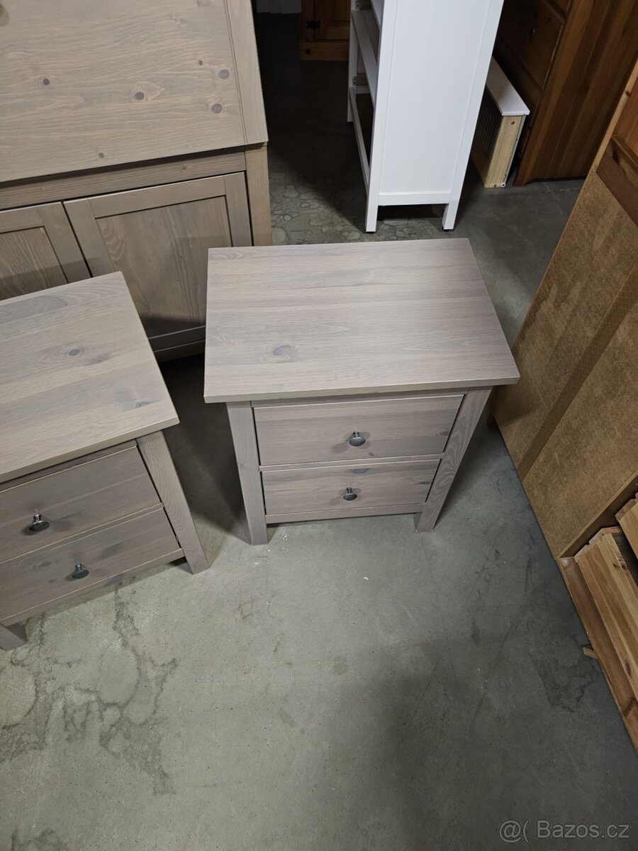 NOČNÍ STOLKY - MALÉ KOMODY IKEA HEMNES - 3