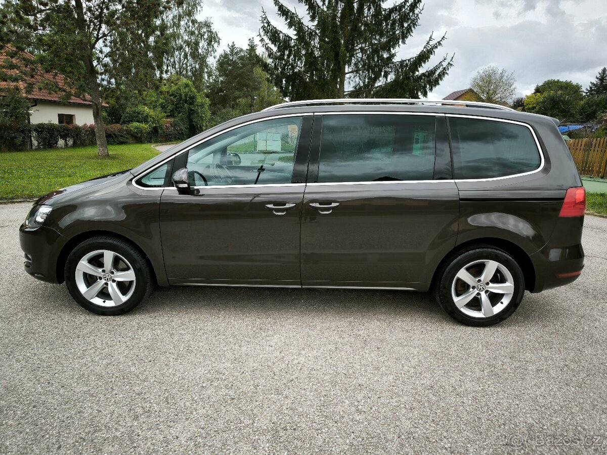 VW SHARAN 2.0 TDI 130kw, r.v. 2014, 1. MAJITEL, VÝBORNÝ STAV - 3
