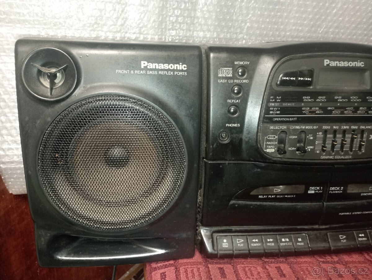 Prodám radiomagnetofon Panasonic RX-DT600 - 3