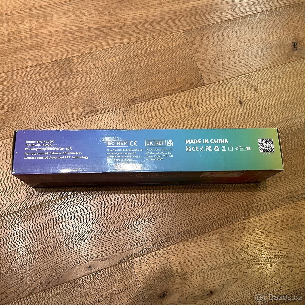 Stojací rohová LED lampa Ydene SPL-FLL001, 160 cm, černá - 3