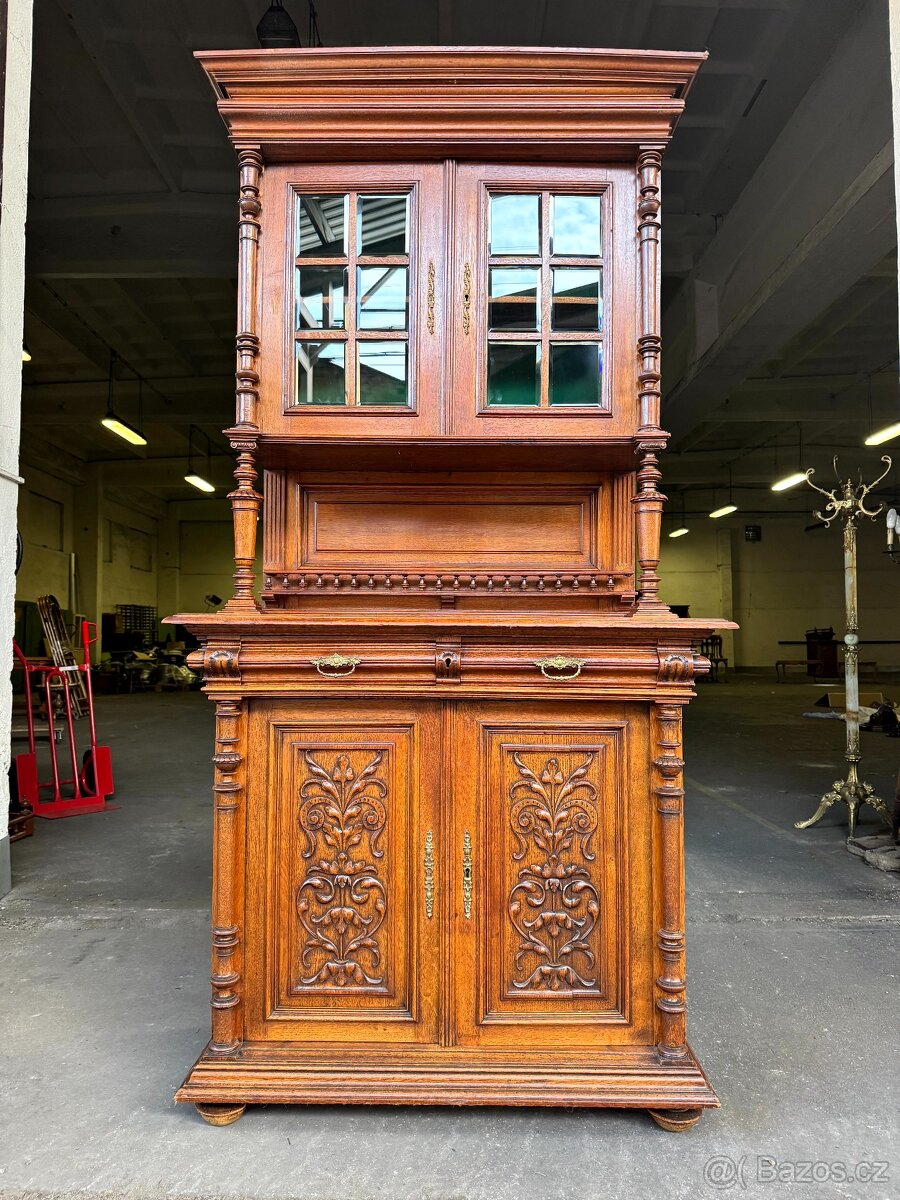 Starožitný příborník / kredenc (132019) - 3