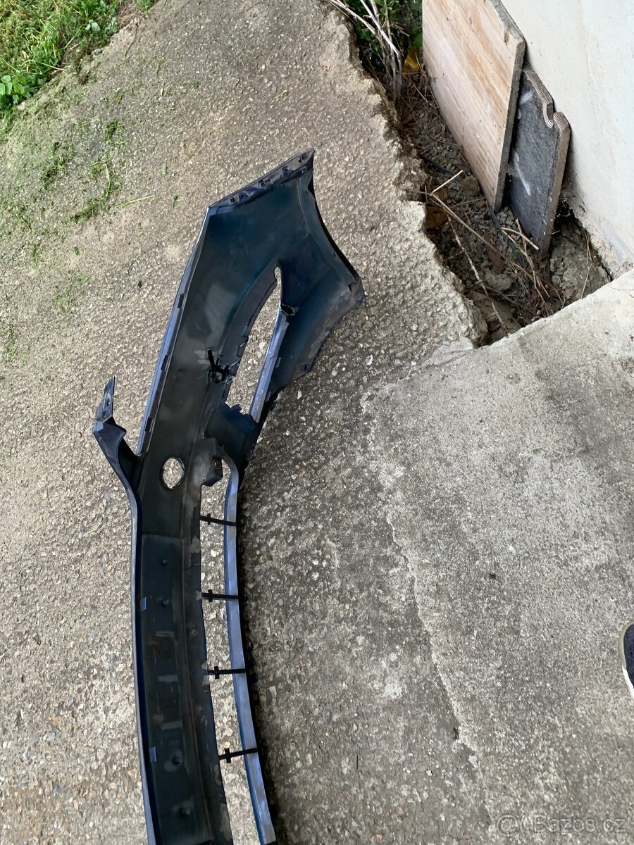 predni naraznik skoda fabia 2 II roomster modry - 3