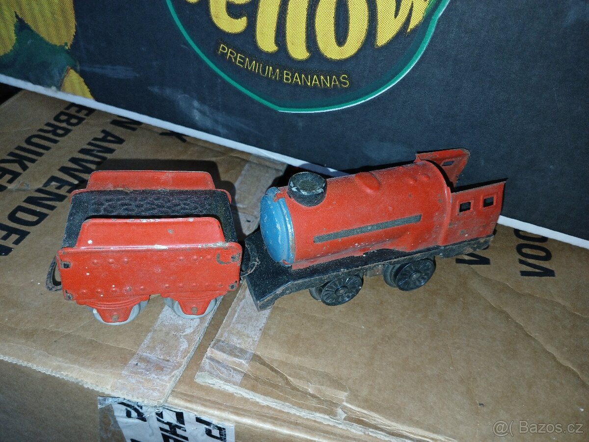 Starý plechových vláček a vlečky - 3