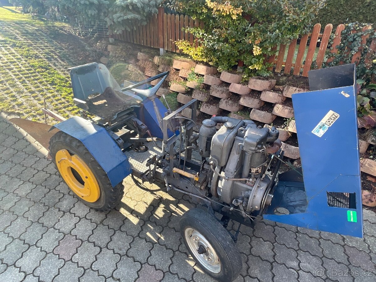 Malotraktor domácí výroby motor Hatz - 3