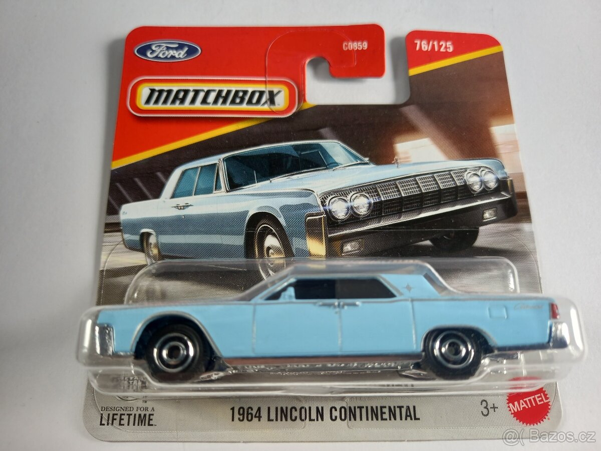 MATCHBOX - HOT WHEELS - ´64 LINCOLN CONTINENTAL - 3