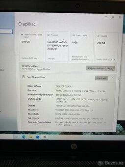 Herní HP Pavilion Power 15-cb005nc - 3