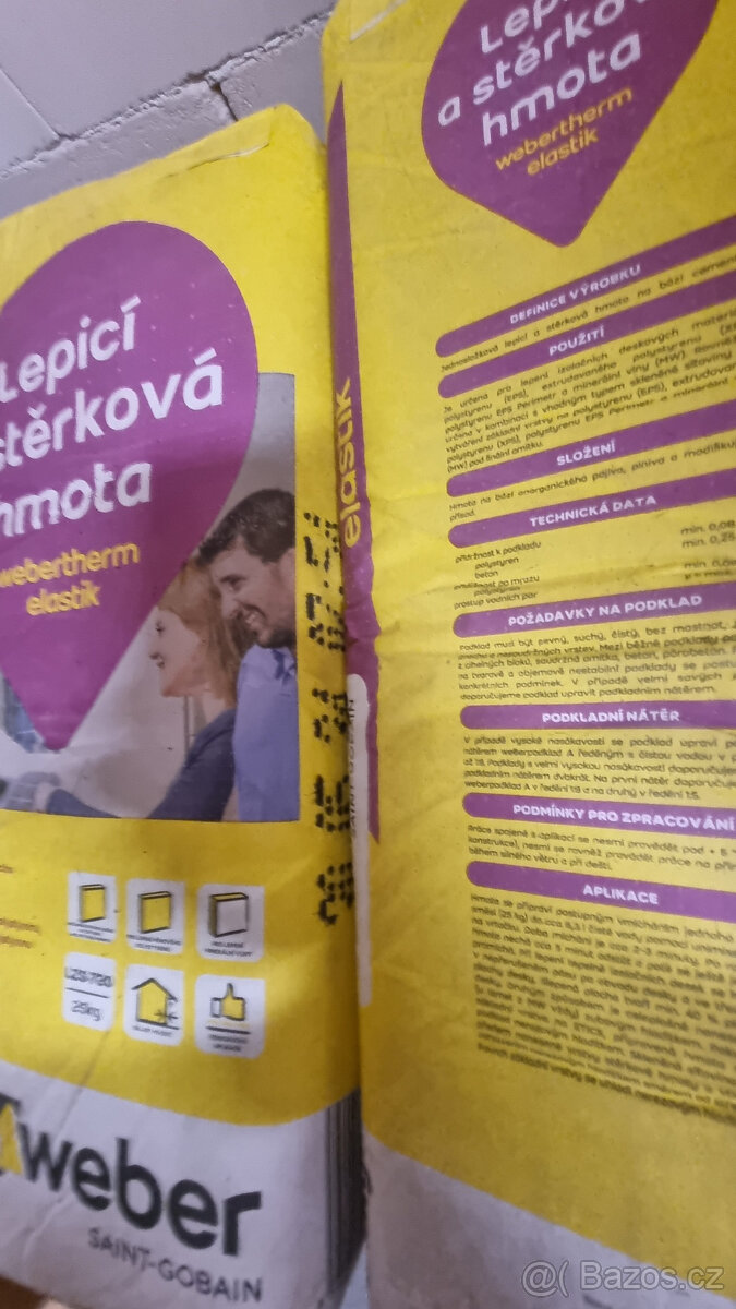 Prodam Webertherm elastik 25 kg ETICS - 3