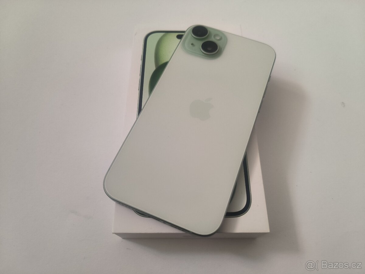 apple iphone 15 128gb Green / Batéria 87% - 3