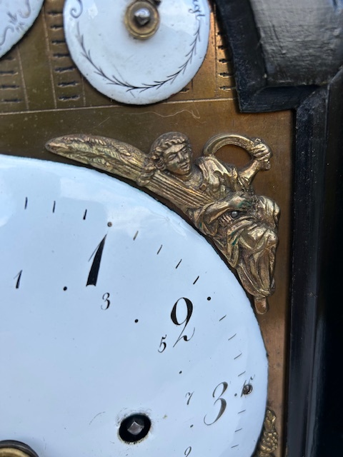 Barokní hodiny aldojčky sig. Loket. - 3