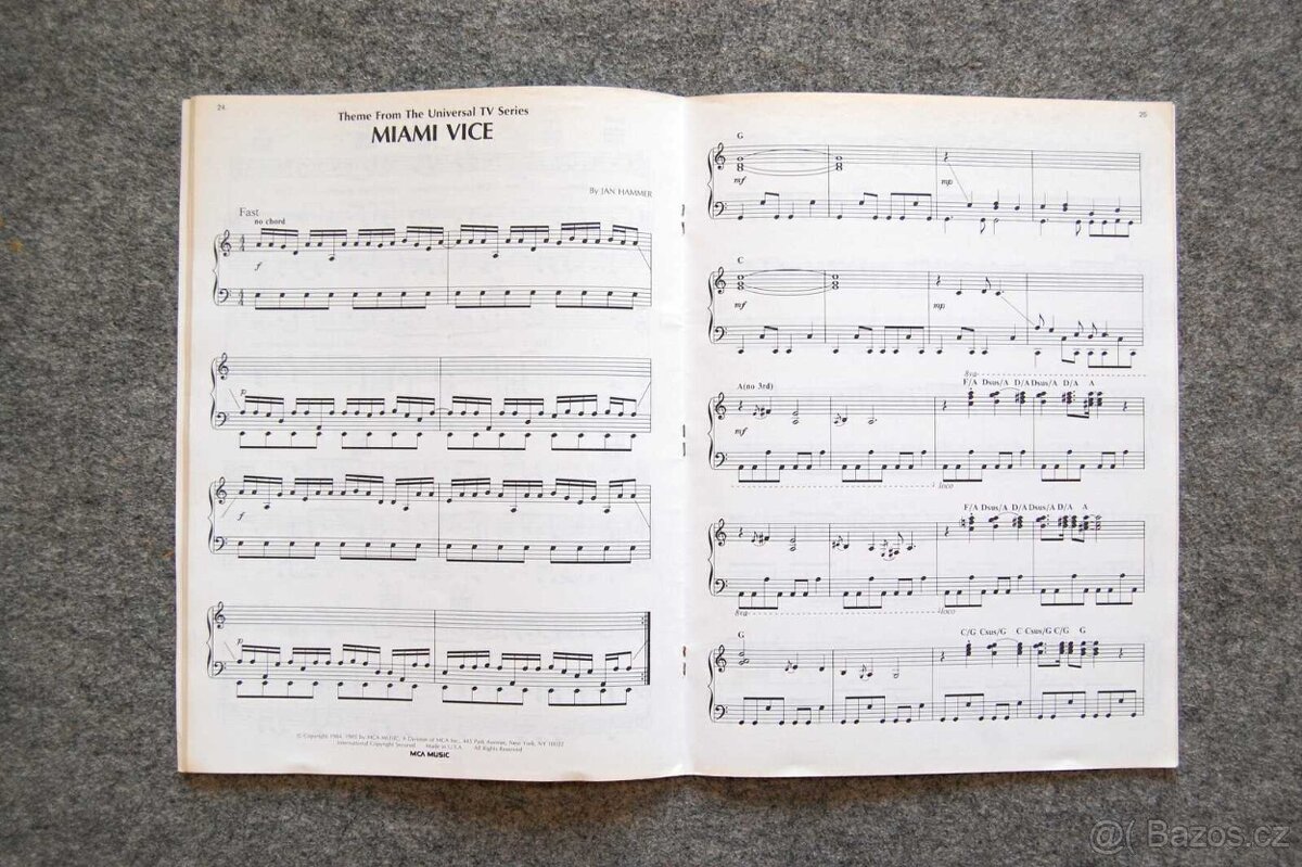Miami Vice - noty nejen pro klavír - 3