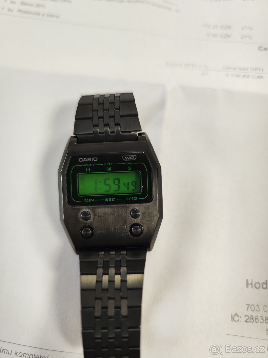 Prodám hodinky CASIO VINTAGE A1100B-1EF - 3