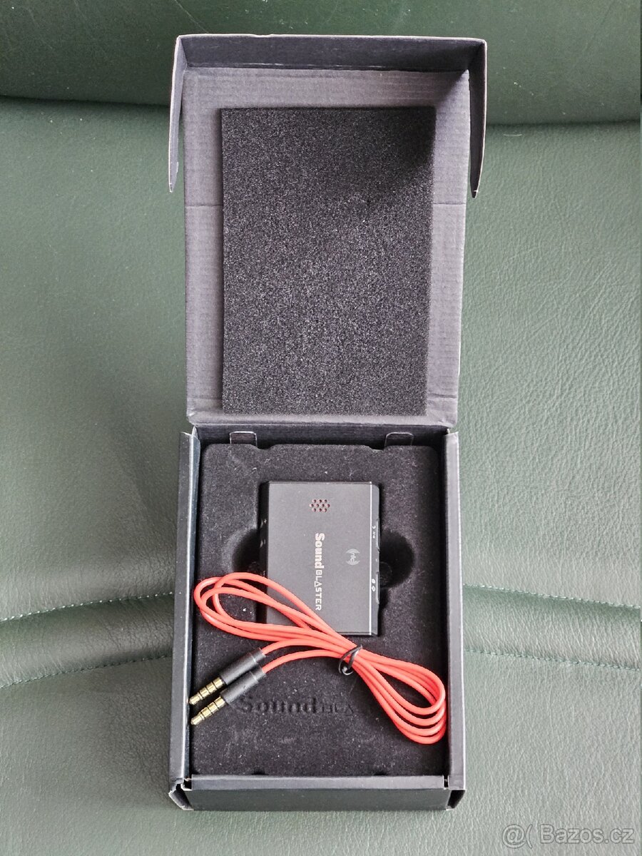 Bluetooth zesilovač na sluchátka Creative Sound Blaster E3 - 3