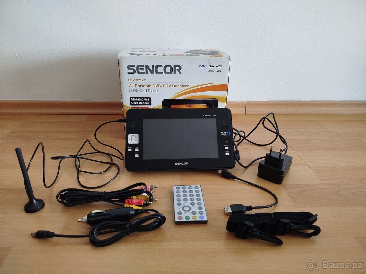 Přenosný LCD televizor Sencor SPV 6712T - 3