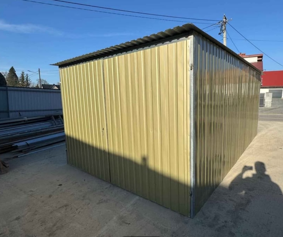 PLECHOVÁ GARÁŽ 3X5 - 3