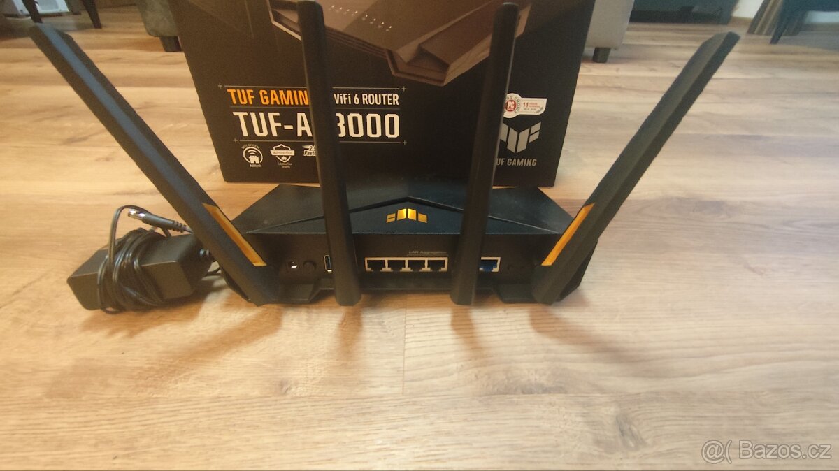 Prodám WiFi router Asus-tuf-ax3000 v2 - 3