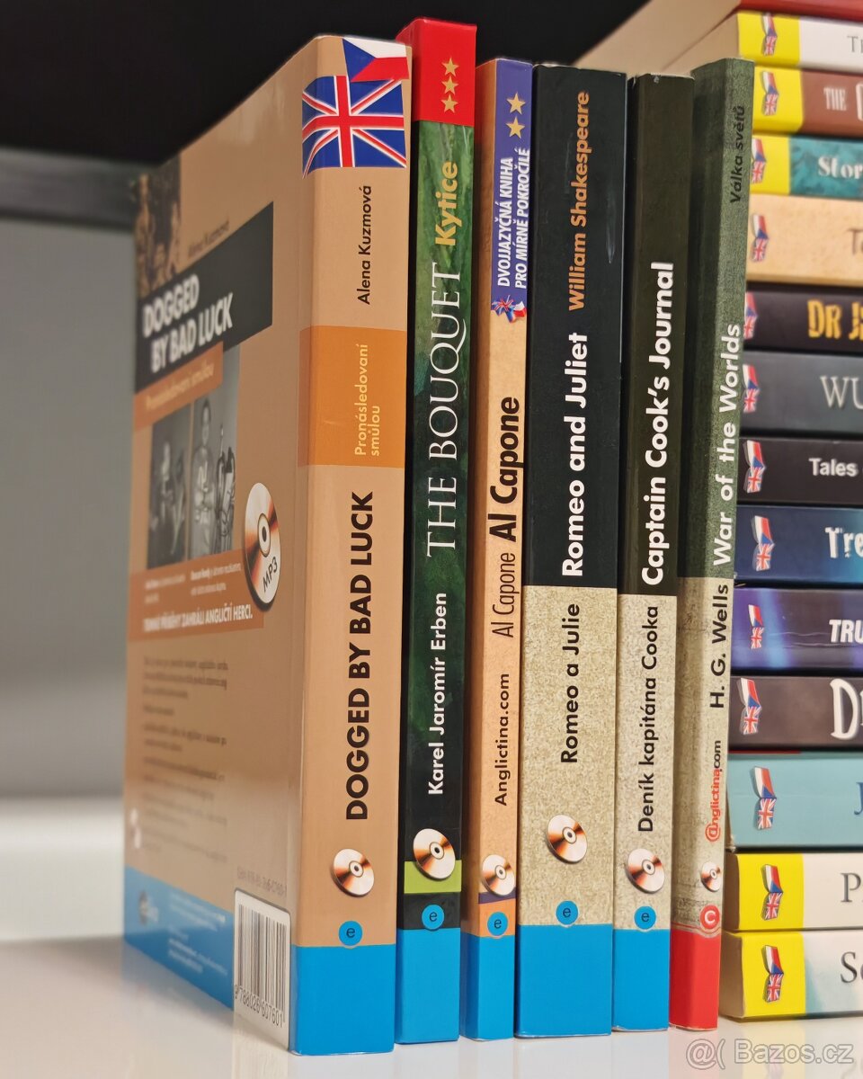 Angličtina DVOJJAZYČNÉ KNIHY 28x - zrcadlový text CZ - AJ - 3